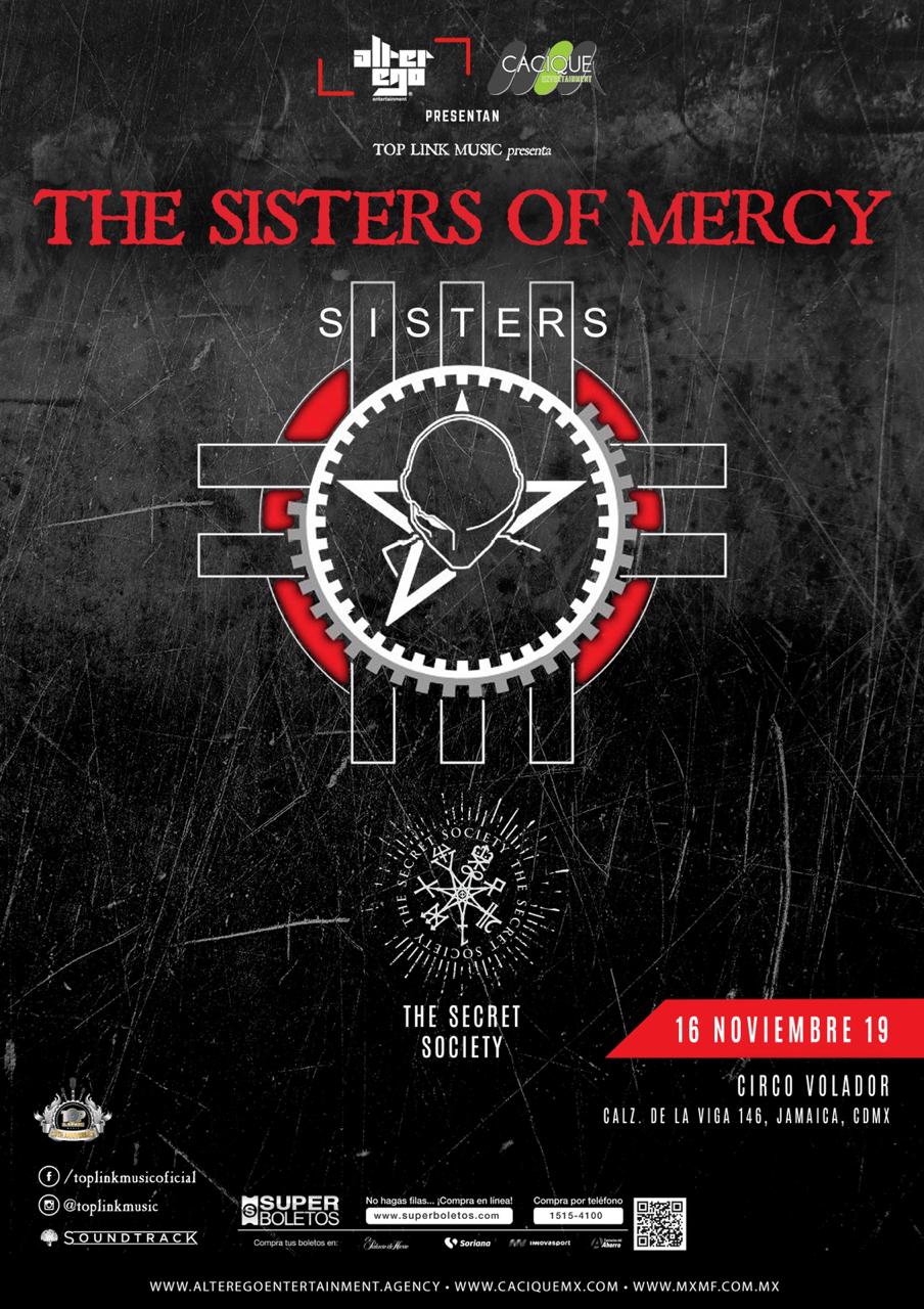 The Sisters of Mercy • Cacique Entertainment