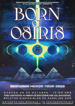 Born of Osiris en CDMX