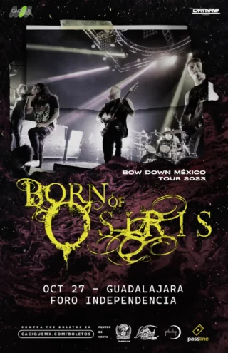 Born of Osiris en Guadalajara