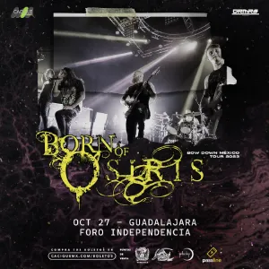 Born Of Osiris en Guadalajara, Foro Independencia, 27 octubre 2023