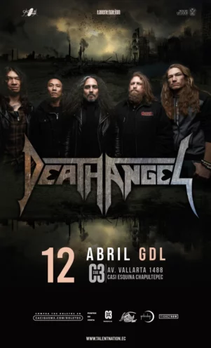 Death Angel en Guadalajara