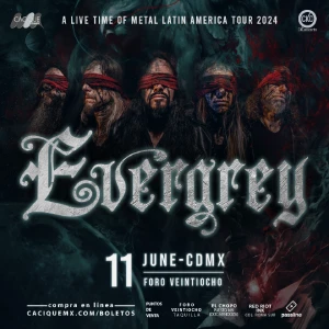 Evergrey en CDMX, Foro Veintiocho, Junio 11, 2024
