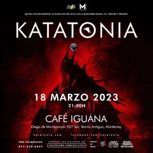 Katatonia en Monterrey 2023