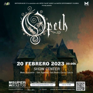 Opeth en Monterrey 2023