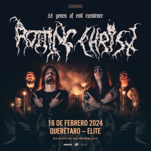 Rotting Christ en Querétaro, Elite Club, 16 febrero 2024