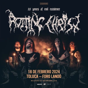 Rotting Christ en Toluca, Foro Landó, 18 febrero 2024