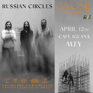 Russian Circles en Monterrey, Café Iguana, Abril 12 2024