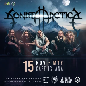 Sonata Arctica en Monterrey, Café Iguana, Noviembre 15, 2024