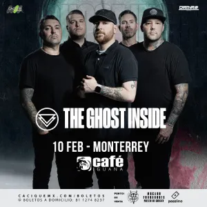 The Ghost Inside en Monterrey, Café Iguana, Febrero 10, 2024