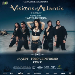 Visions of Atlantis en CMDX, Foro Veintiocho, 27 septiembre 2023